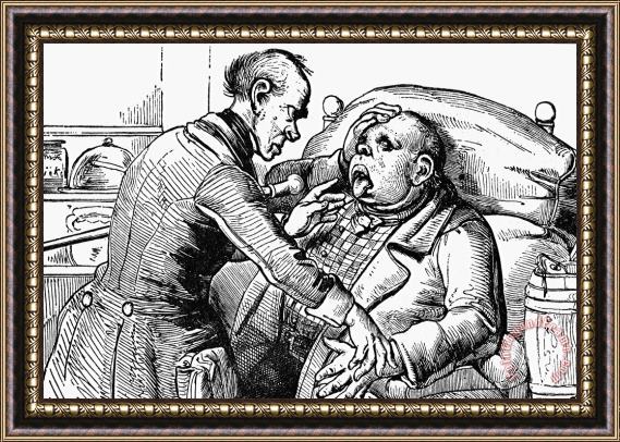 Others Doctor And Patient, Framed Print