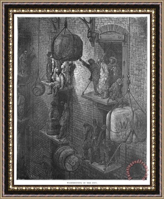 Others Dore: London, 1872 Framed Print