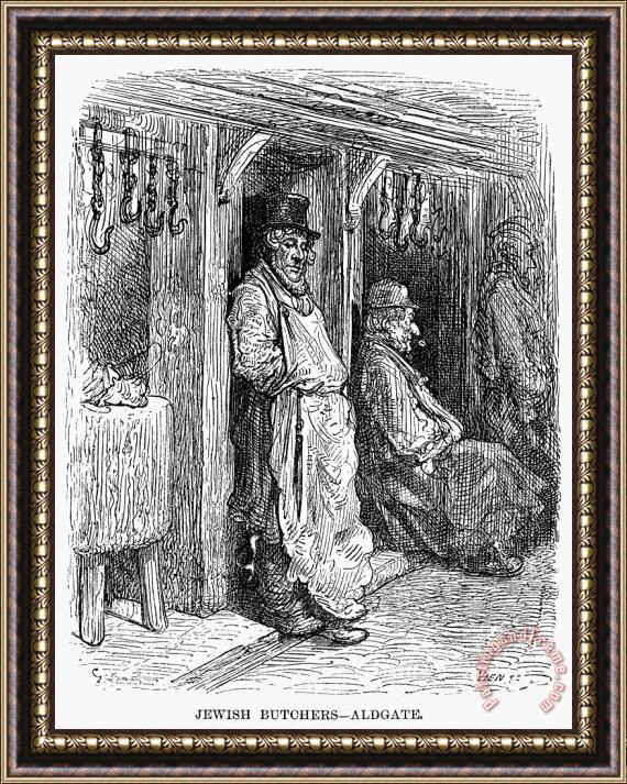 Others Dore: London, 1872 Framed Print