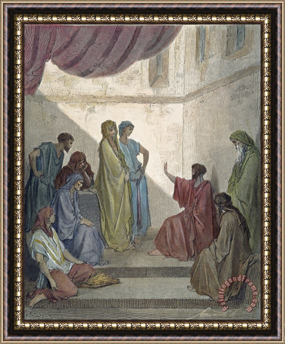 Others Dore: St Peter Framed Painting
