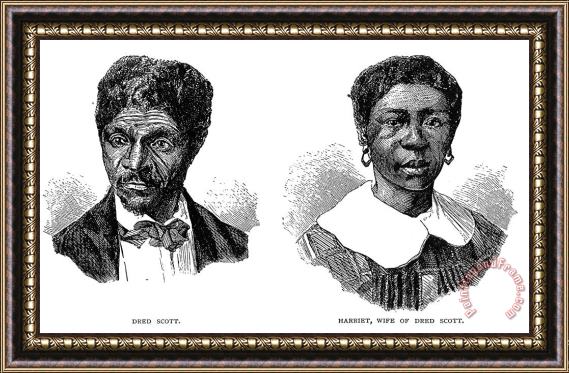 Others Dred Scott (1795 -1858) Framed Painting