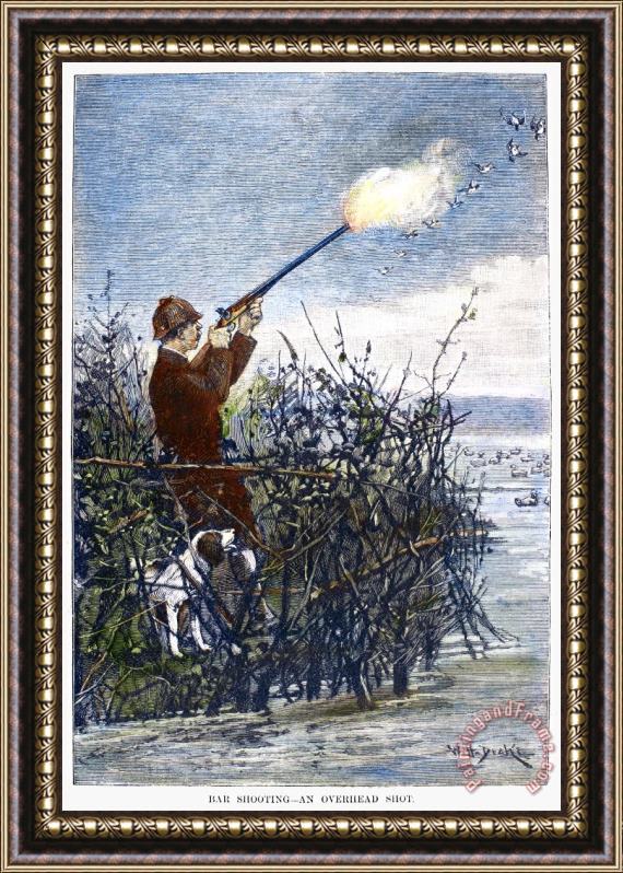 Others Duck Hunting, 1888 Framed Print