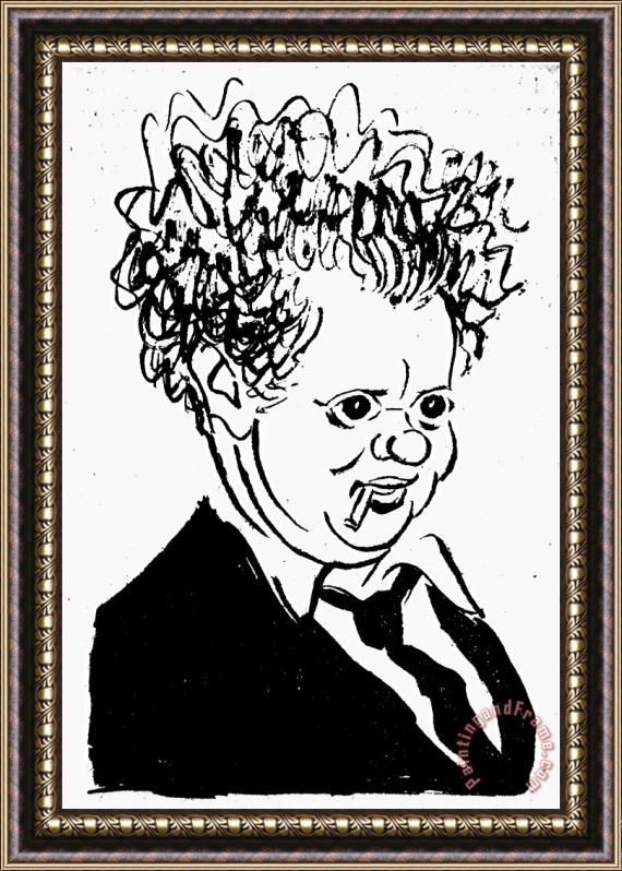 Others Dylan Thomas (1914-1953) Framed Print