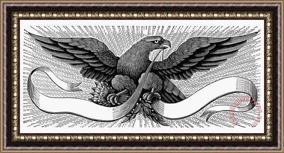 Others EAGLE, 19th CENTURY Framed Painting
