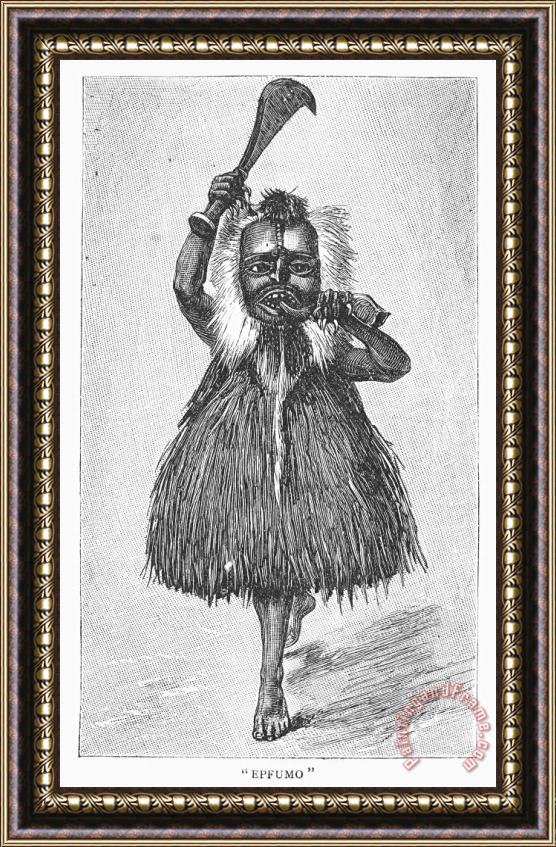 Others East African, 1889 Framed Painting