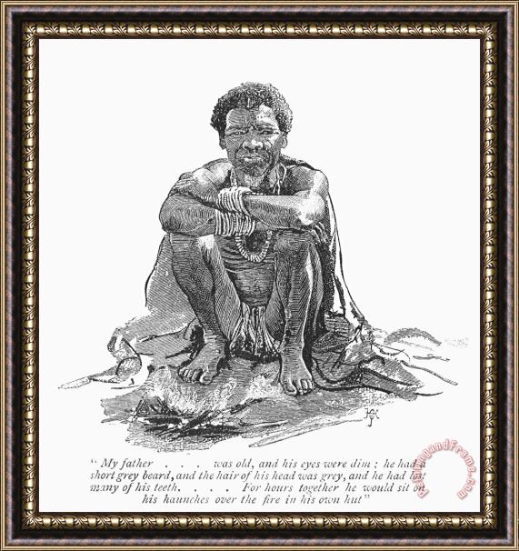 Others East African, 1889 Framed Print