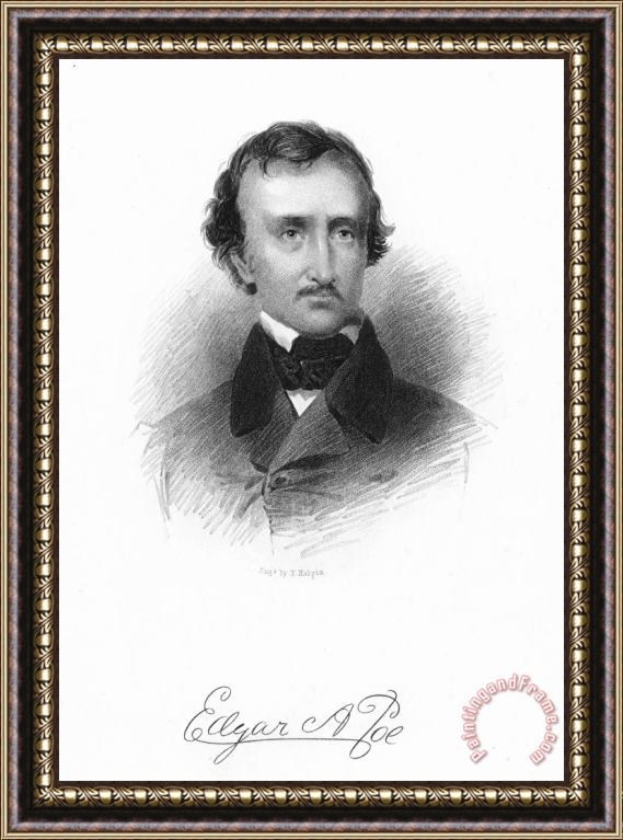 Others Edgar Allan Poe (1809-1849) Framed Print