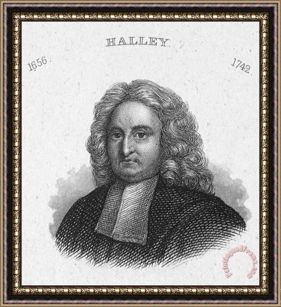 Others Edmund Halley (1656-1742) Framed Painting