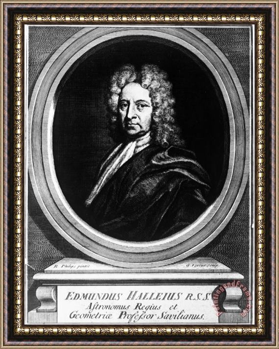 Others Edmund Halley (1656-1742) Framed Painting