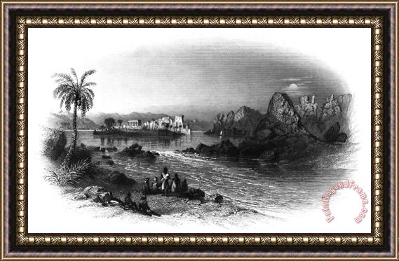 Others Egypt: Island Of Philae Framed Painting