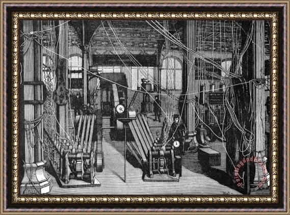 Others Electrical Exposition, 1881 Framed Painting