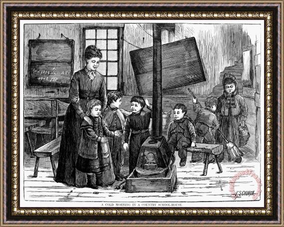 Others Elementary School, 1875 Framed Painting