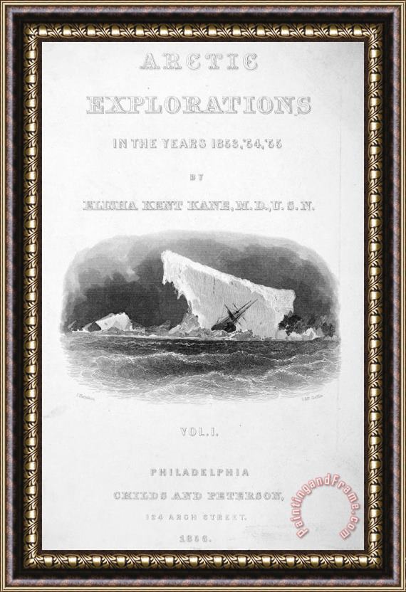 Others Elisha Kent Kane (1820-1857) Framed Print