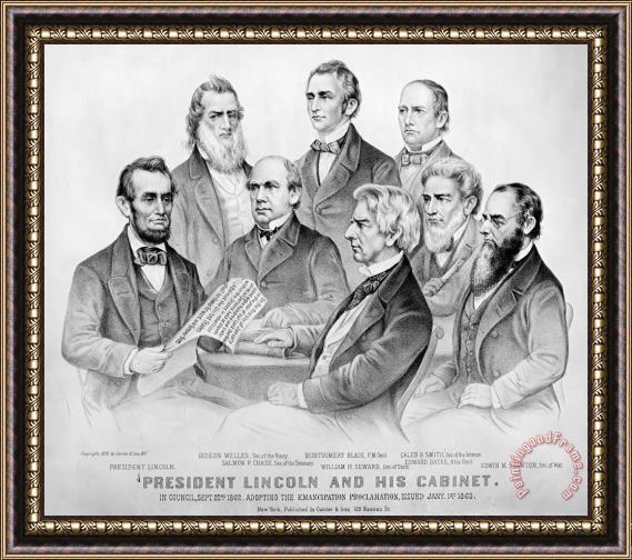 Others Emancipation Proclamation Framed Painting