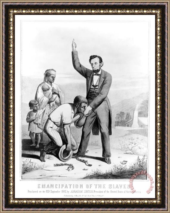Others Emancipation Proclamation Framed Print