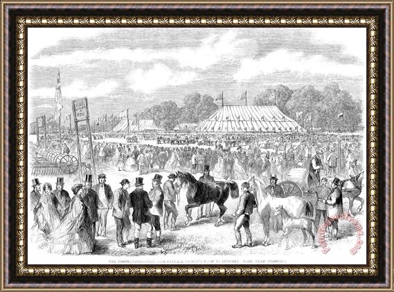 Others England: Country Fair Framed Print