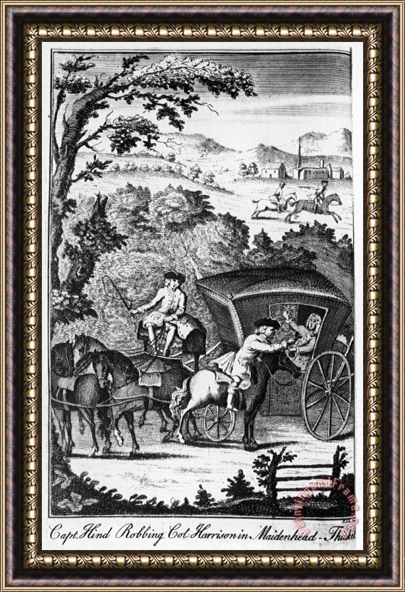 Others England: Highway Robbery Framed Print