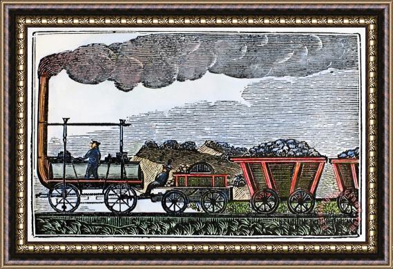 Others England: Railroad, 1835 Framed Print