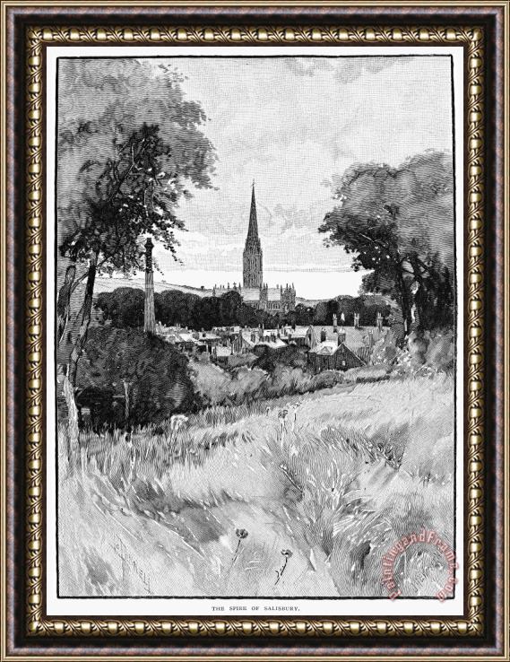 Others England: Salisbury Framed Print