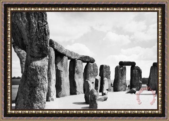 Others England: Stonehenge Framed Painting