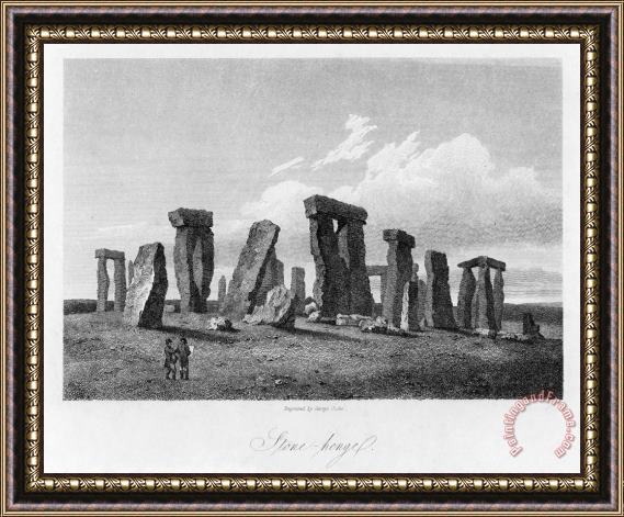 Others England: Stonehenge Framed Print