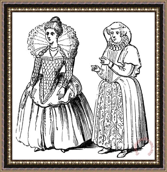 Others English Women Framed Print