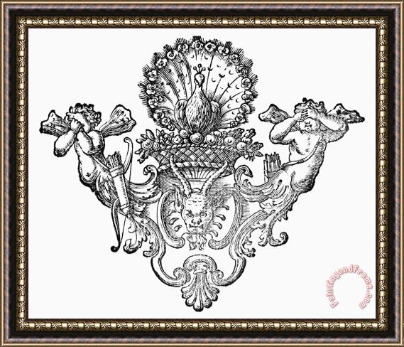 Others Engraving: Decorative Cut Framed Painting