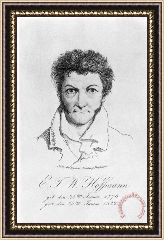 Others Ernst Hoffmann (1776-1822) Framed Print