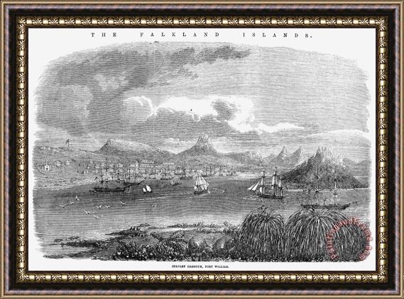 Others Falkland Islands, 1856 Framed Print
