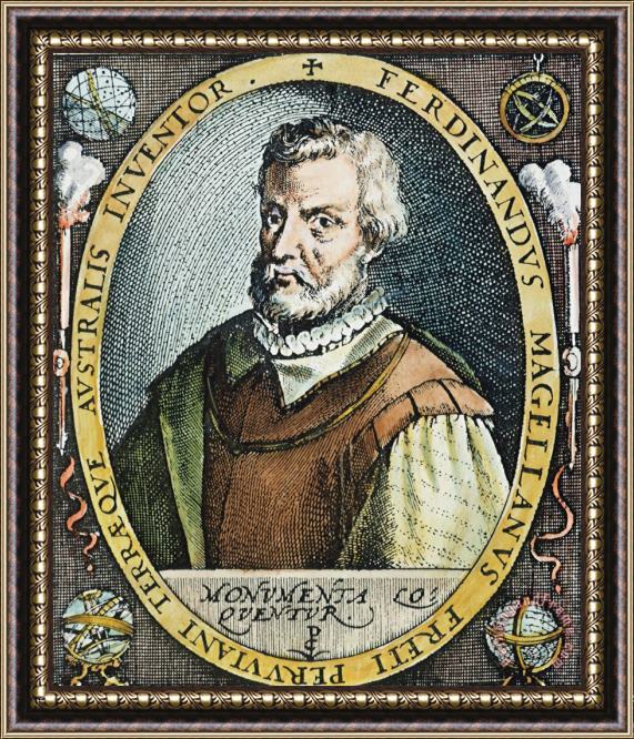 Others Ferdinand Magellan Framed Painting