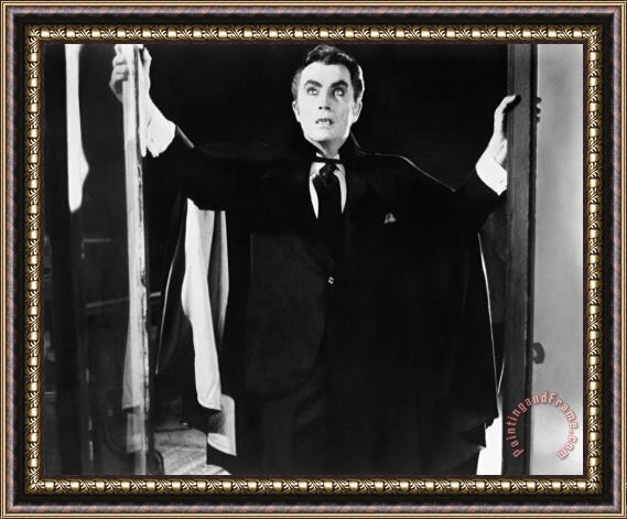 Others Film: Count Yorga, Vampire Framed Painting