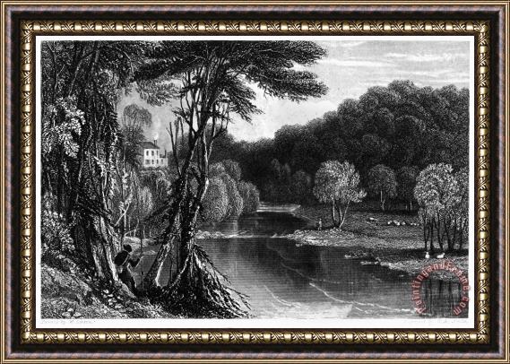 Others FISHERMAN, 19th CENTURY Framed Print