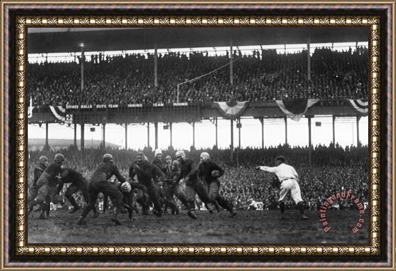 Others Football Game, 1925 Framed Painting