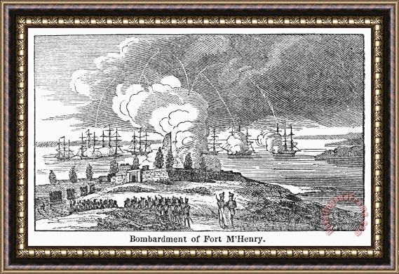 Others FORT McHENRY, 1814 Framed Painting