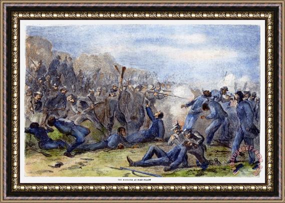 Others Fort Pillow Massacre, 1864 Framed Print