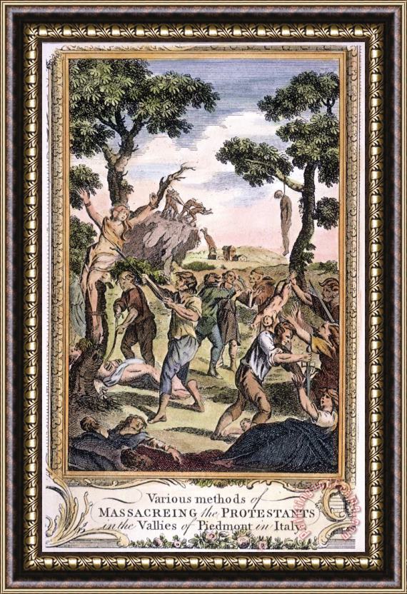 Others Foxe: Book Of Martyrs Framed Painting