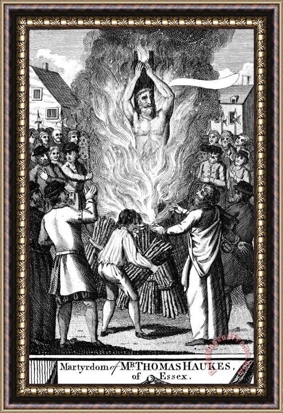 Others Foxe: Book Of Martyrs Framed Print