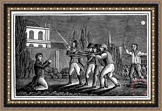 Others France: Persecution, 1815 Framed Print