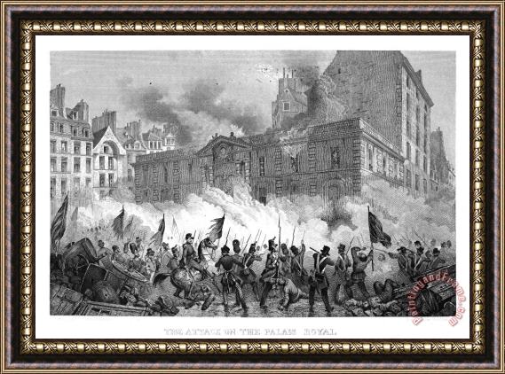 Others France: Revolution Of 1848 Framed Print