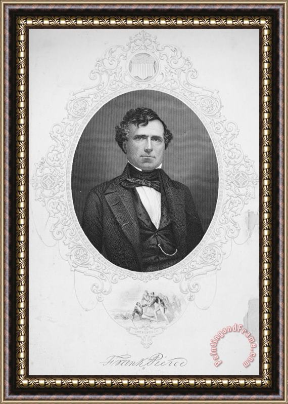 Others Franklin Pierce (1804-1869) Framed Print