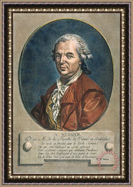 Others Franz Mesmer (1734-1815) Framed Print