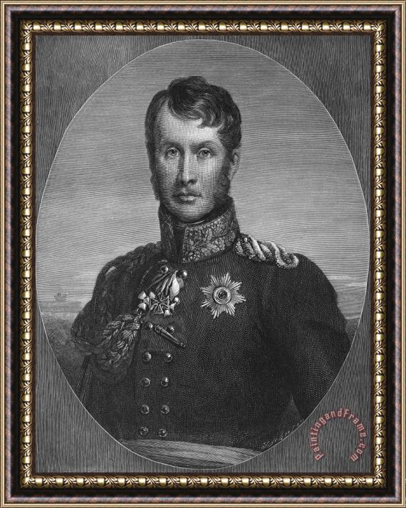 Others Frederick William IIi Framed Print