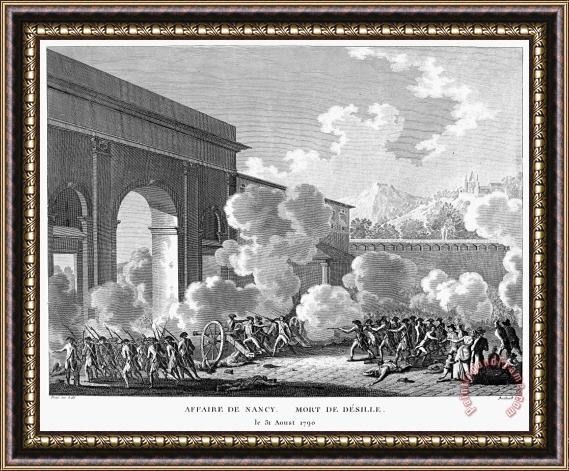Others French Revolution, 1790 Framed Painting