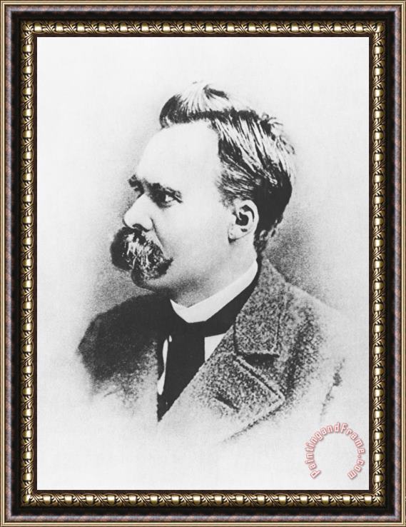 Others Friedrich Wilhelm Nietzsche In 1883 Framed Print