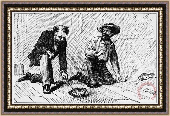 Others Frog Of Calaveras County Framed Print