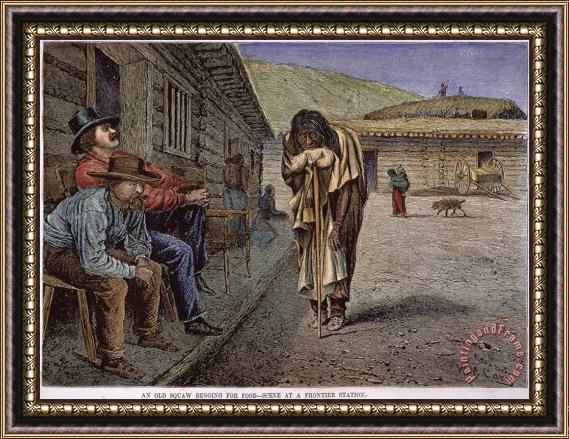 Others Frontier Station: Beggar Framed Painting