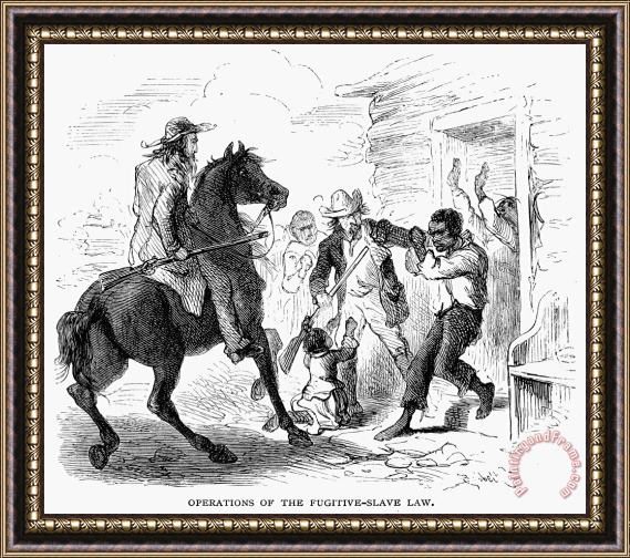Others Fugitive Slave Act, 1850 Framed Print