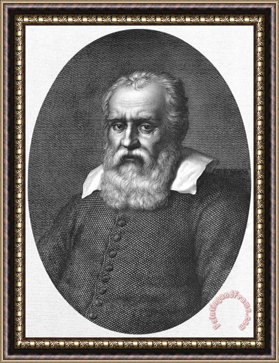 Others Galileo Galilei (1564-1642) Framed Painting
