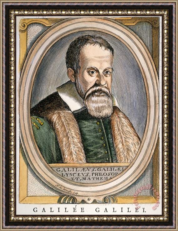 Others Galileo Galilei Framed Painting