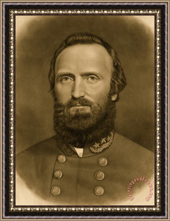 Others General Stonewall Jackson 1871 Framed Print